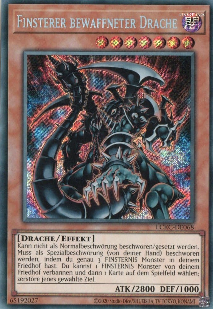 MZTCG Yugioh Dark Armed Dragon LCKC-DE068 - German