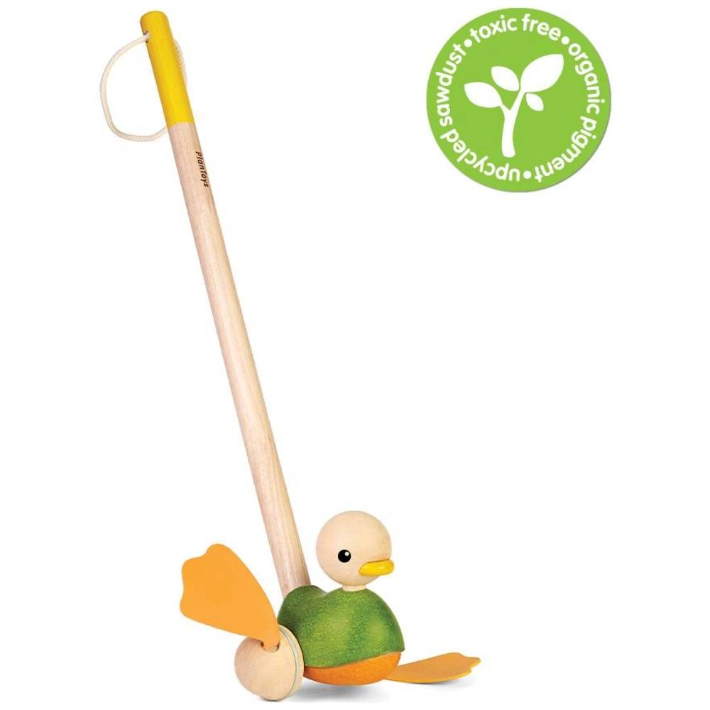 Push Along Duck - 3 + Multi Colour