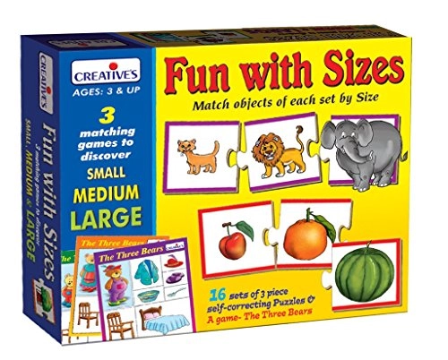 Fun With Sizes Puzzle - 3 Years & Above 48 pieces
