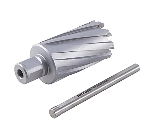 TCT annular cutter - 1-1/2'' steel stainless steel titanium hardened steel rail steel