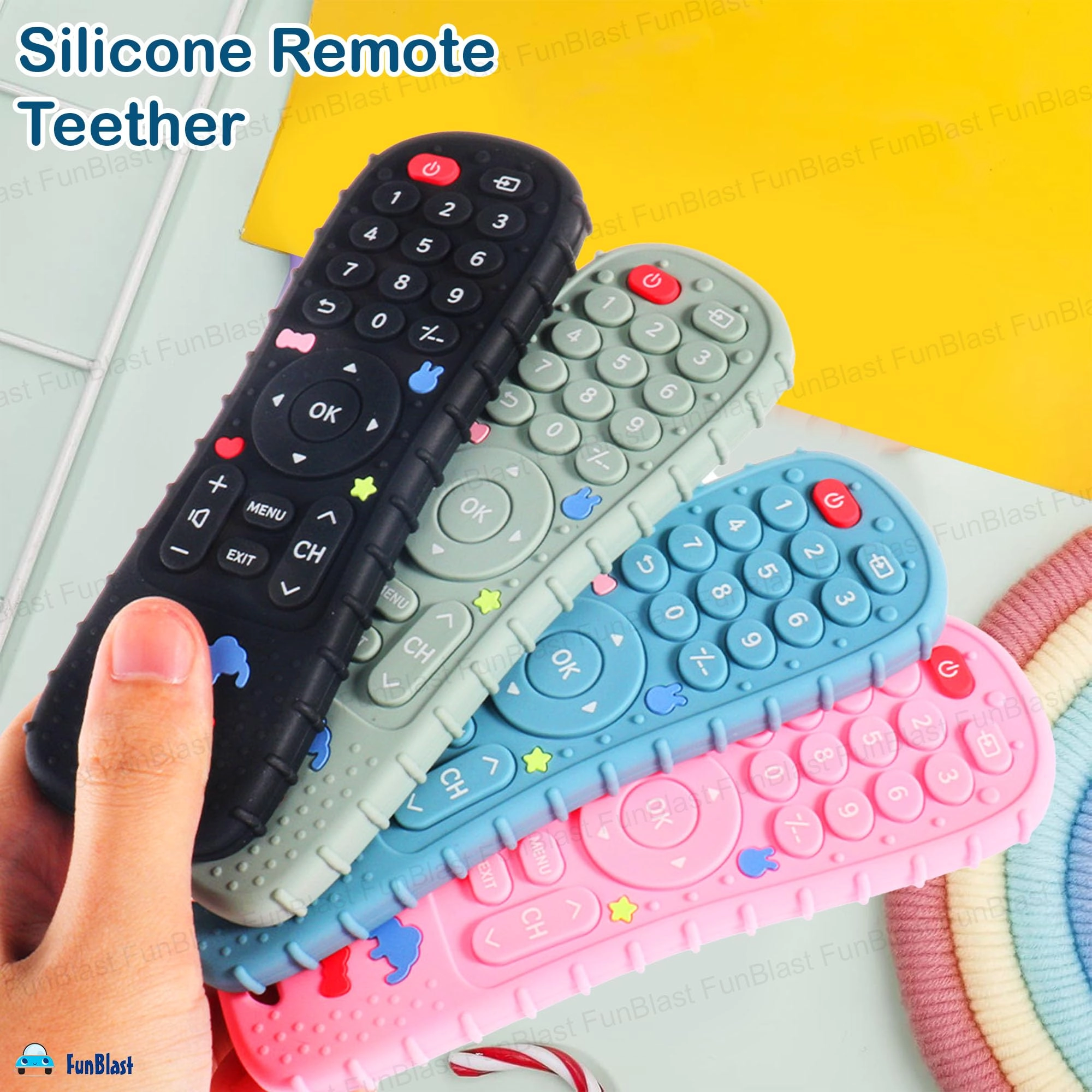 Remote Teether - Silicone