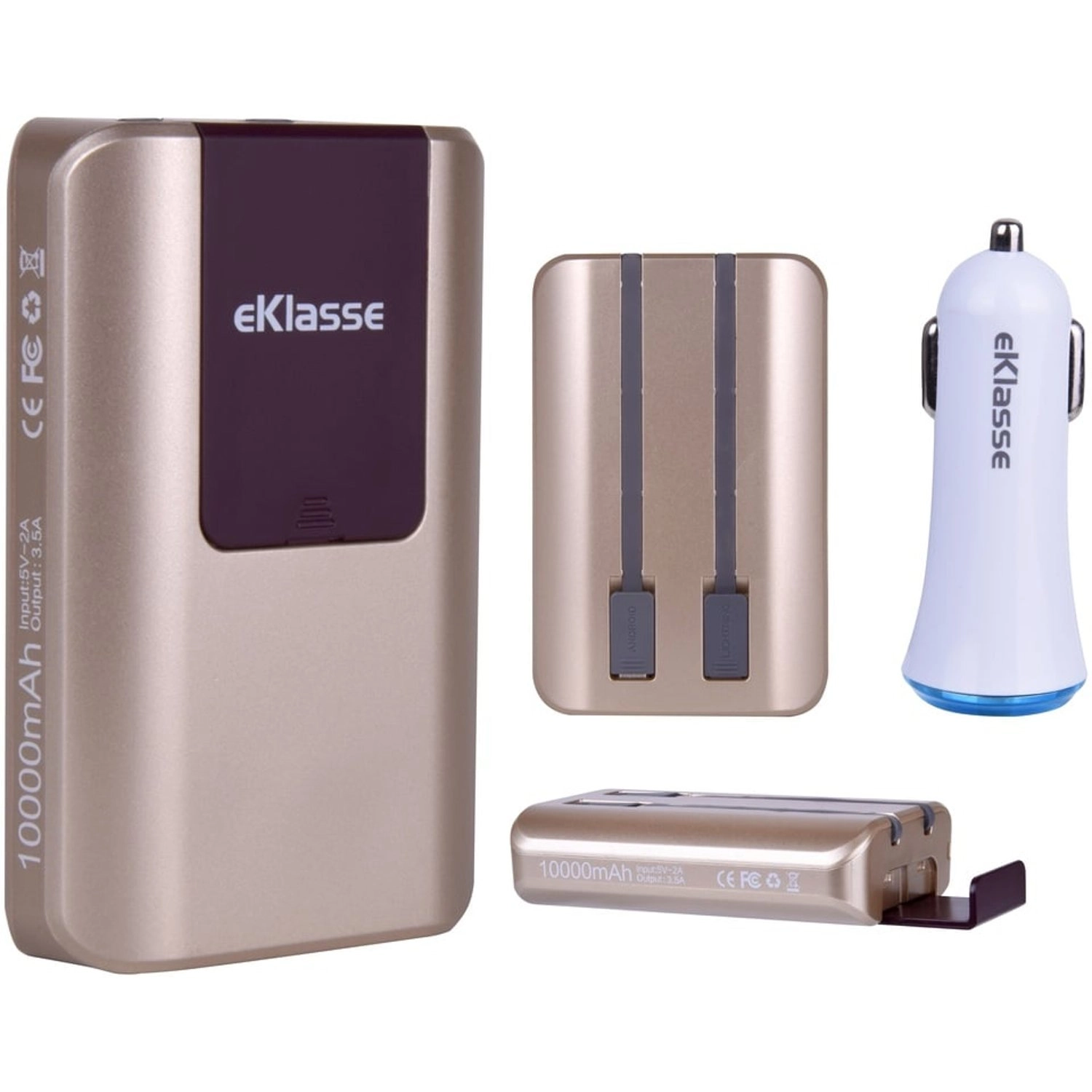 Eklasse EKPB10008 - 10000 MILLIAMPEREHOUR + EKCA2U3A01