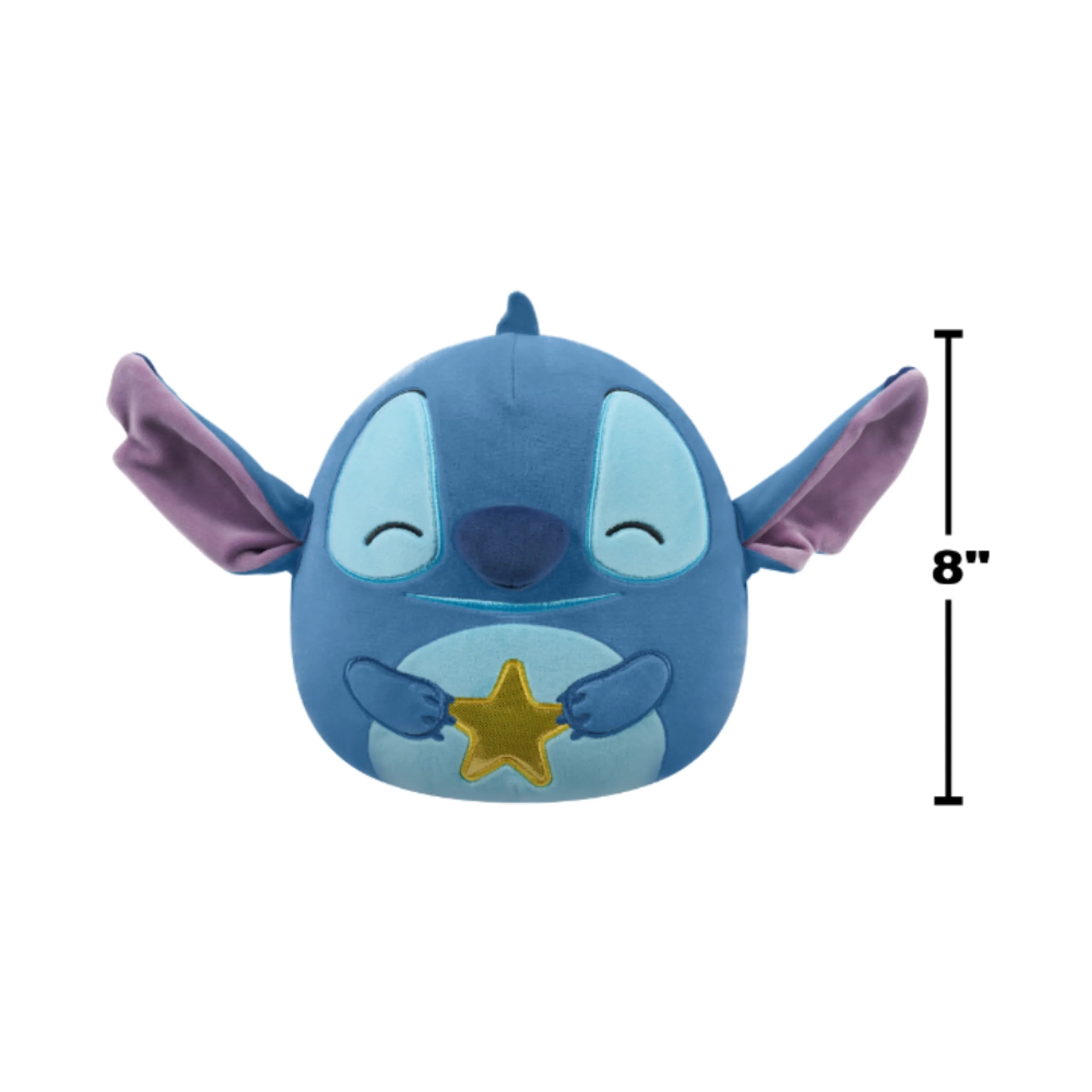 Disney Stitch Holding Starfish Plush Toy
