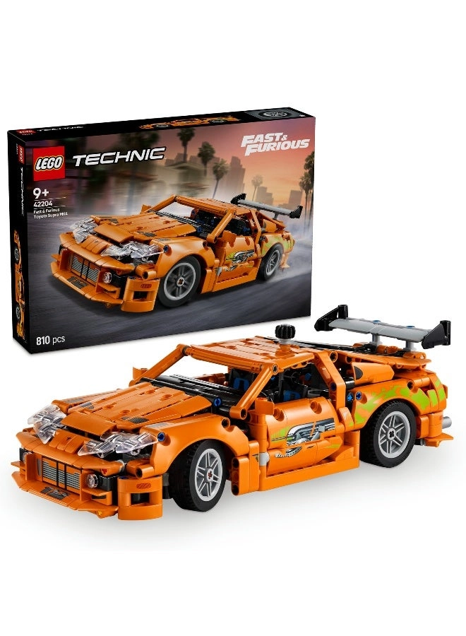 Fast and Furious LEGO Technic Toyota Supra MK4 (42204)