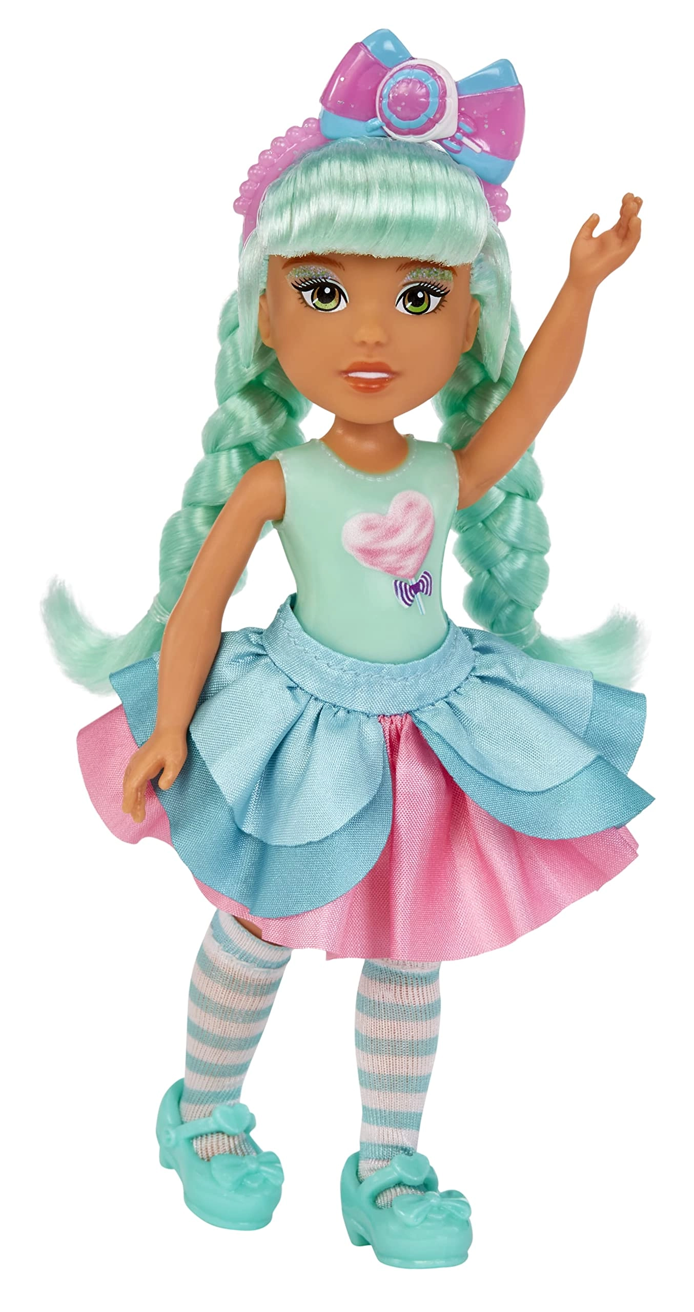 MGA Entertainment DreamBella Fairy Doll - 5.5"/14cm Colour Change Teal Hair Ages 3+