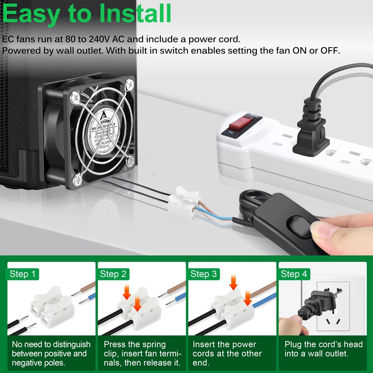 Brushless Cooling Fan - 60mm