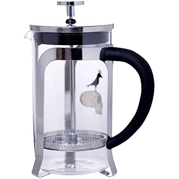 French Press - Borosilicate Glass Stainless Steel Filter 350 Ml