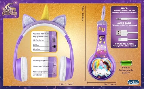 Unicorn Academy B52 Wireless Headphone