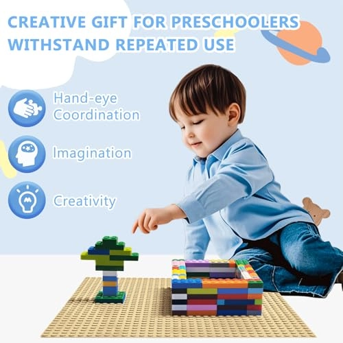 Classic Building Baseplates - 25.4X25.4cm 6-Pack