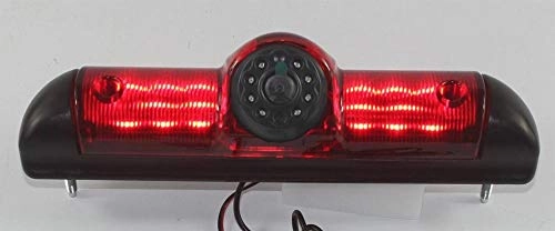 Brake Light Rear View Camera - Night Vision + LCD Monitor - 800 x 480