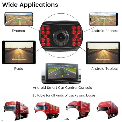 Rearview Camera DVR - Night vision Wireless HD 720P