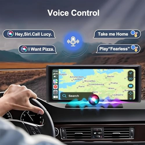 Carplay and Android Auto Wireless Portable - 4K 1080p