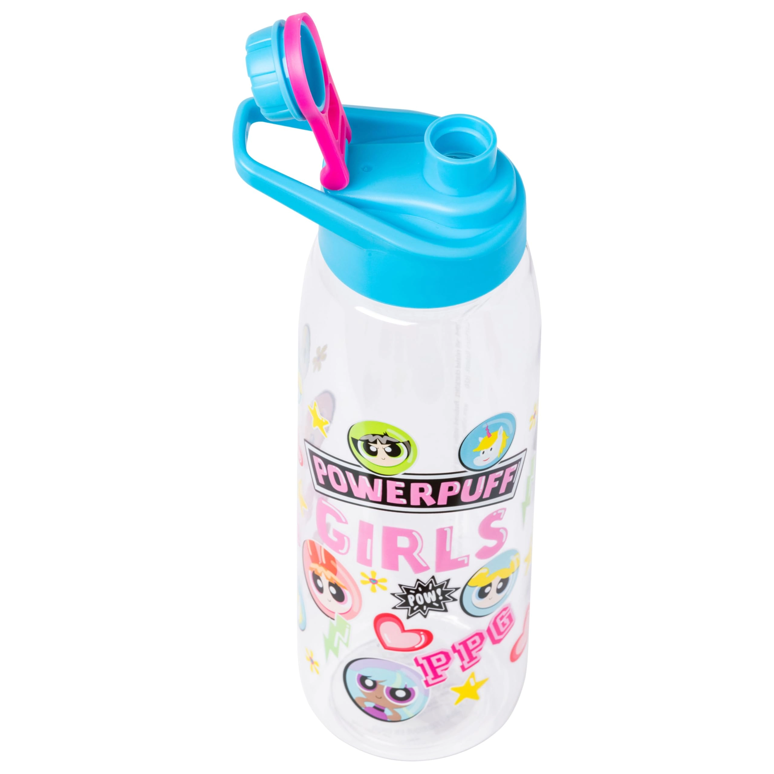 The Powerpuff Girls Water Bottle - Screw-On Lid
