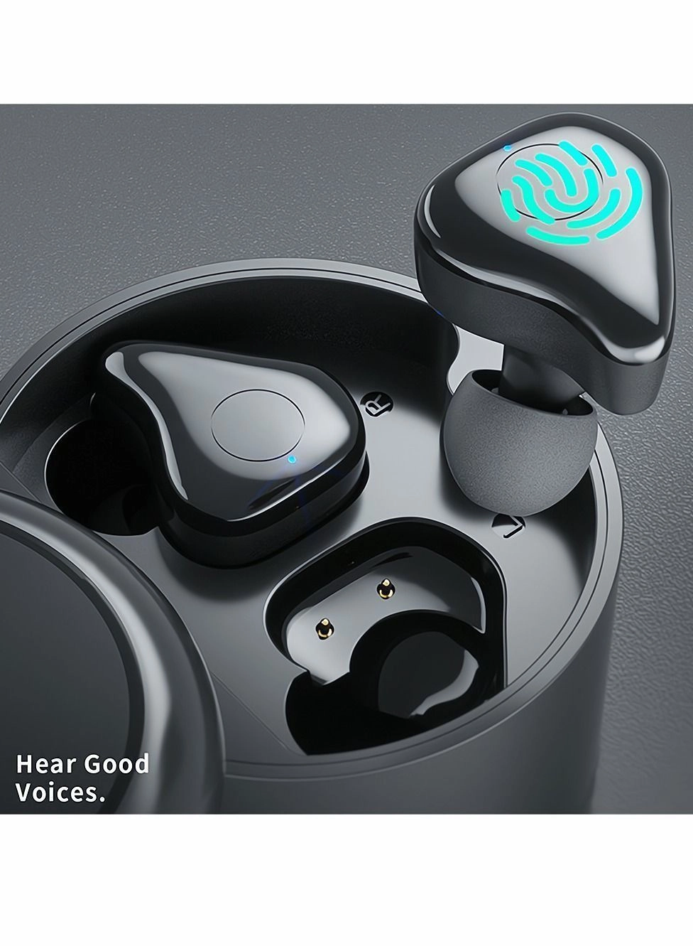 Portable Bluetooth Speakers - 2 in 1 Earbuds Subwoofer