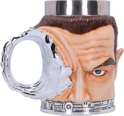 Nemesis Now Ltd Terminator T-1000 Tankard - resin removable stainless steel insert