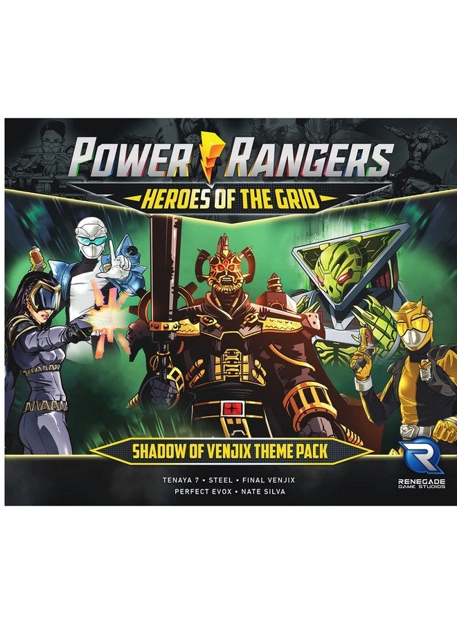Power Rangers Heroes of The Grid: Shadow of Venjix Theme Pack