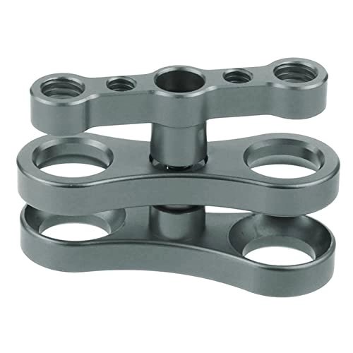 1" ball clamp - Aluminum Standard Gray