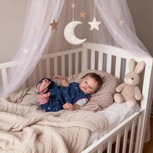 Meadow Reborn Baby Doll - 18 inch Vinyl Boy Ages 3+