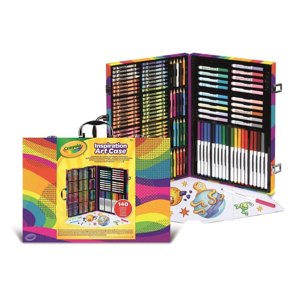 Inspiration Art Case - 140 pieces 64 Crayons