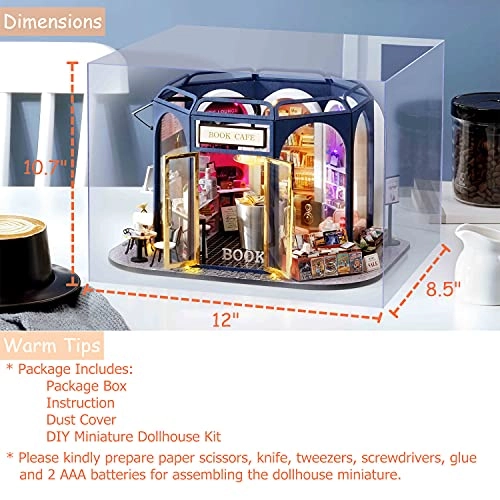 DIY Miniature Dollhouse Kit - Warm Moment 1:24