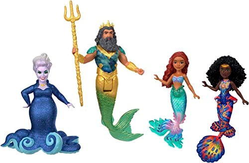 Land & Sea Ariel Ultimate Story Set - 11-piece 7 Small Dolls 4 Friend Figures