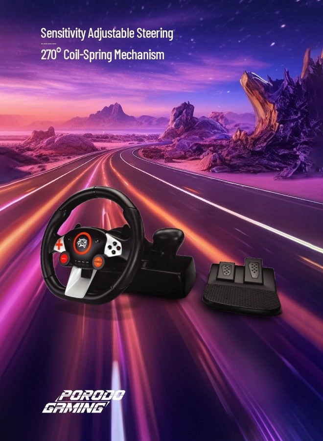 PDX627 Racing Wheel & Pedals