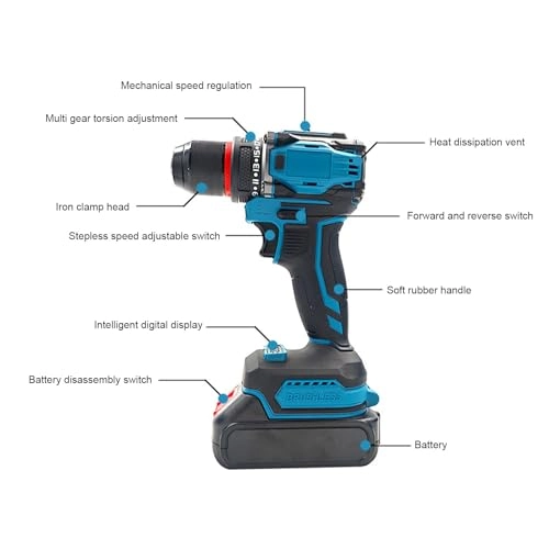 Impact Drill - Bare Tool Cordless 2200r/min
