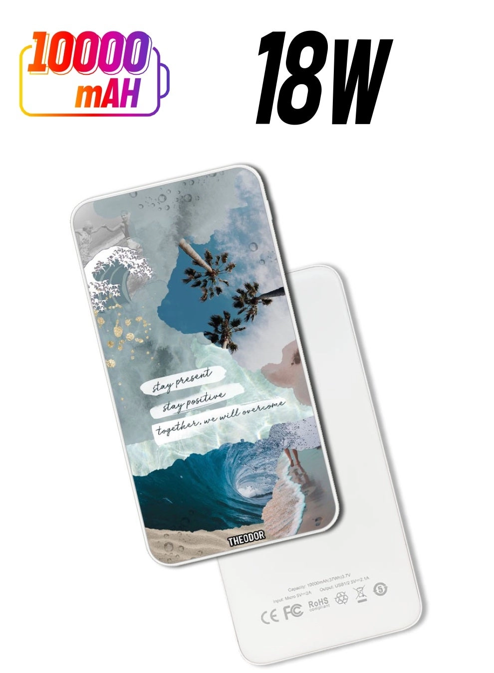 Theodor PPBA587 - 10000 Watt-hour 18W