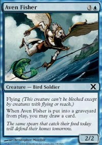 Wizards of the Coast Magic Gathering Aven Fisher 68/383 - Tenth Edition