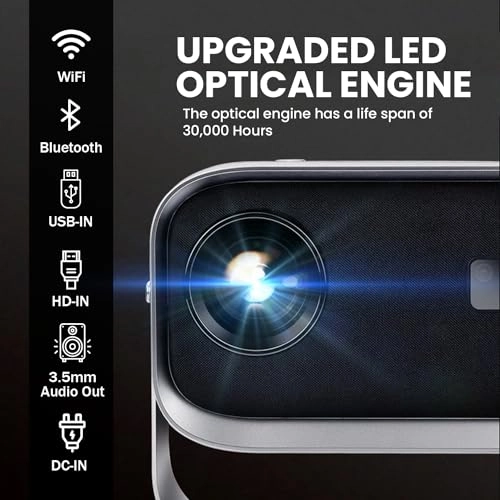 Smart HD Portable Projector 4200 lumens 1280 x 720