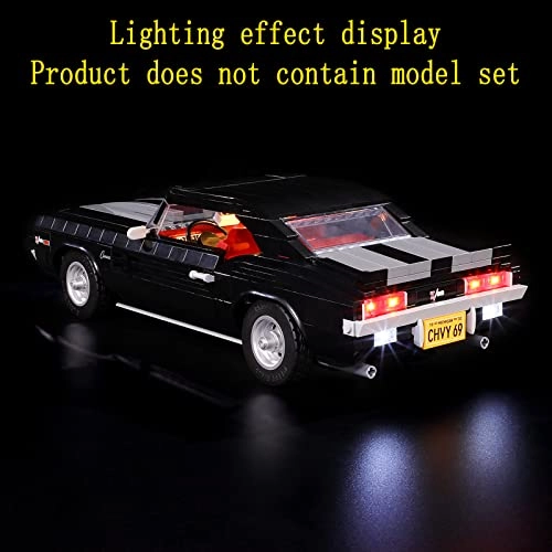LED Light Kit Compatible with LEGO Chevrolet Camaro Z28 - for 10304