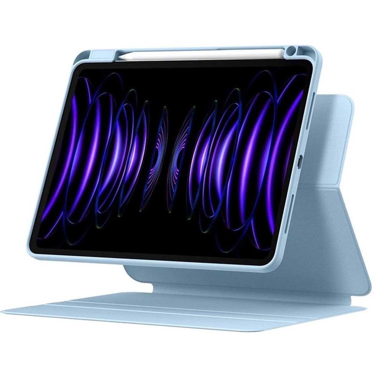Magnetic Case with Pencil Holder for iPad 10.2-inch
