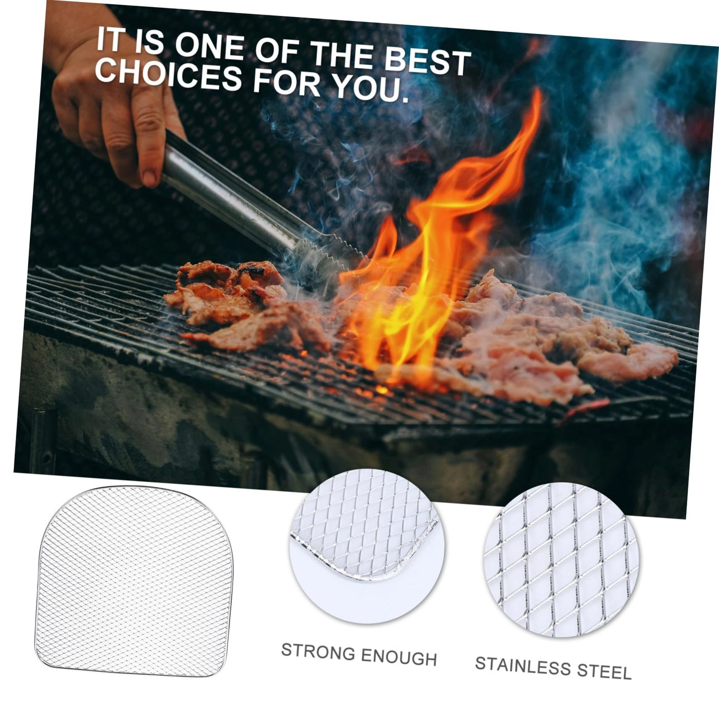 Stackable Air Fryer Rack - Stainless Steel 3 Pcs