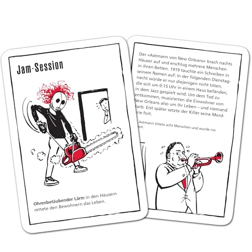 black stories Serienkiller - 50 Rätselkarten (German)