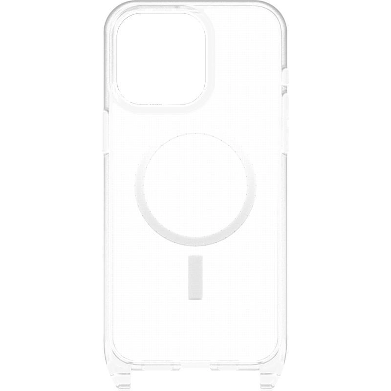 React Series Necklace Back Cover Mobile Case with MagSafe for iPhone 15 Pro Max