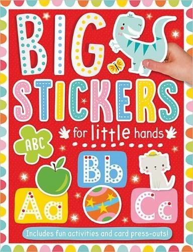 Make Believe Ideas Big Stickers For Little Hands Abc Sticker Book 24 pcs