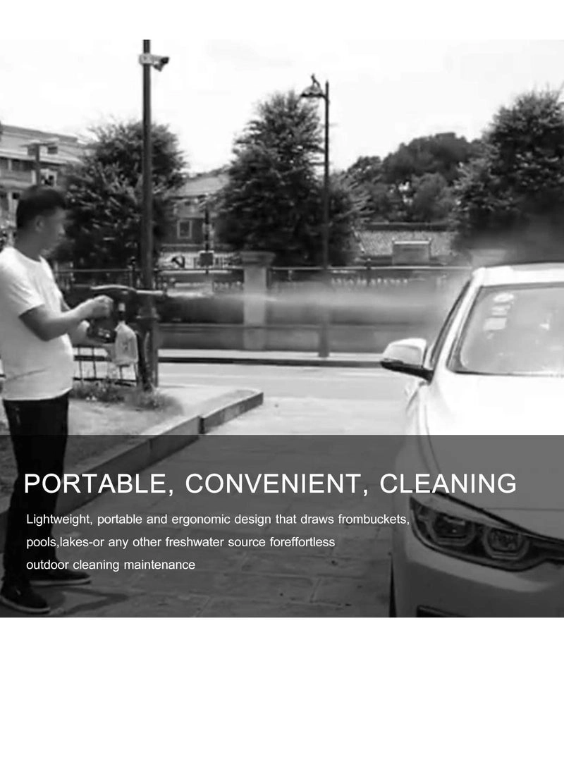 Cordless Portable Washer - 48V 200W 30Bar