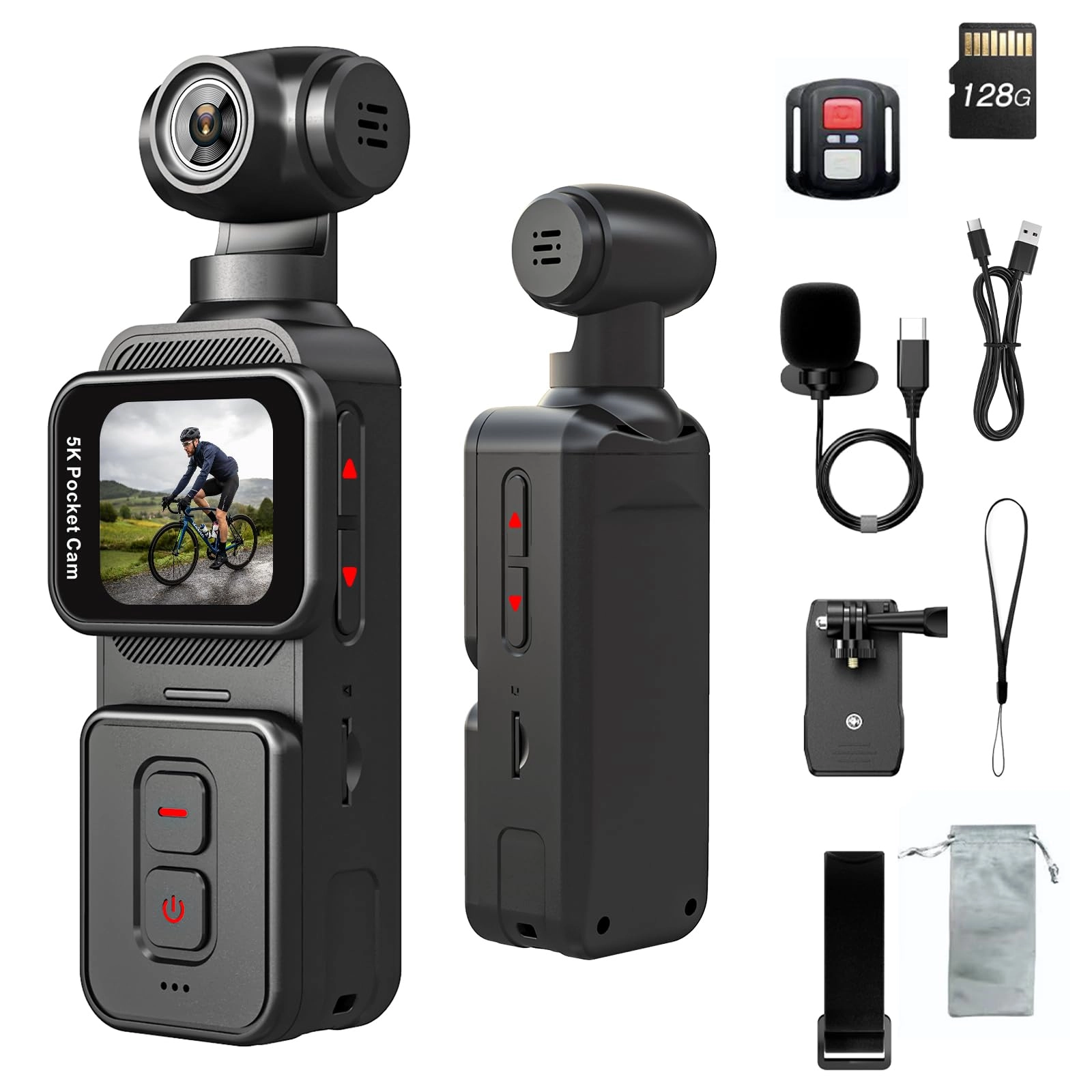 Soulgenix 5K Pocket Vlogging Camera