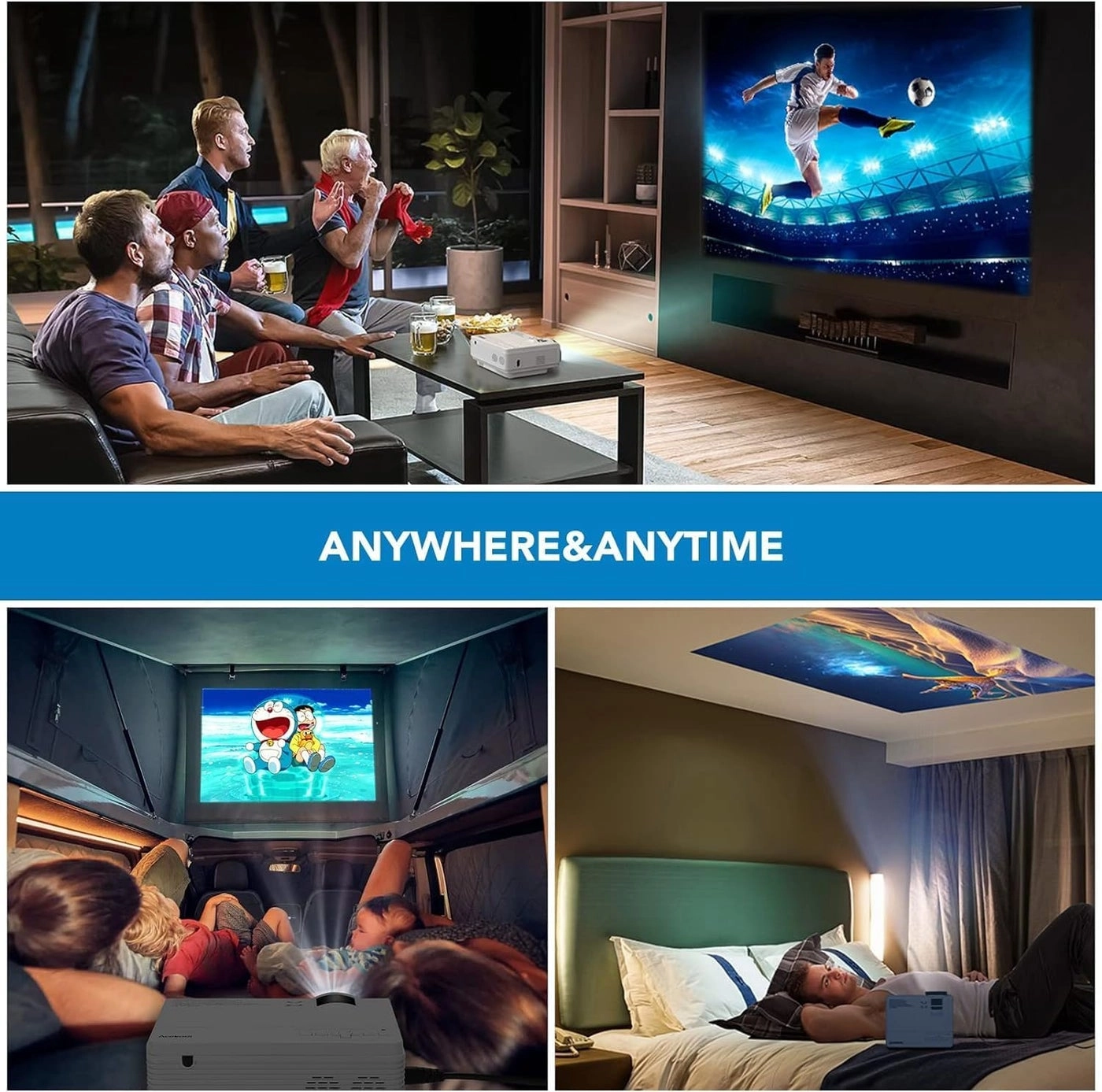 projector 120 ansi Brightness 1920 x 1080 Pixels