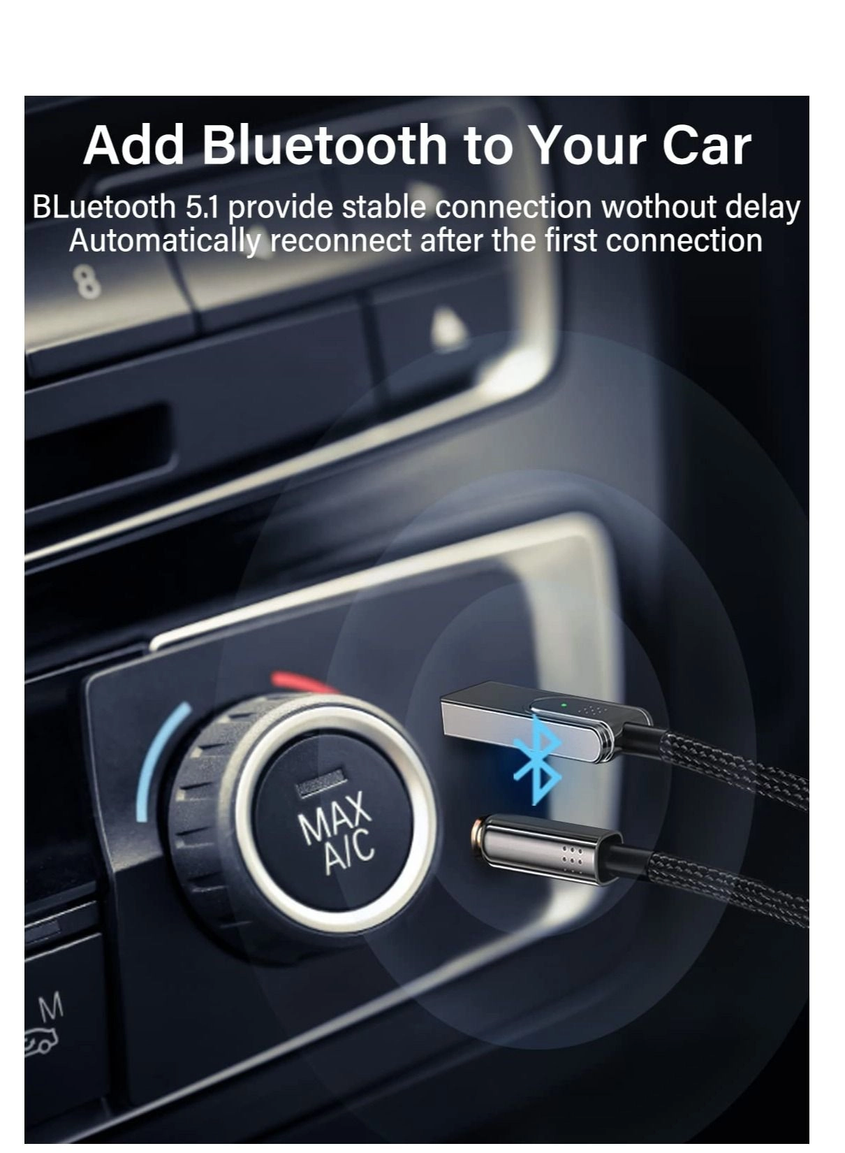 YP04 - Bluetooth 5.1 AUX USB