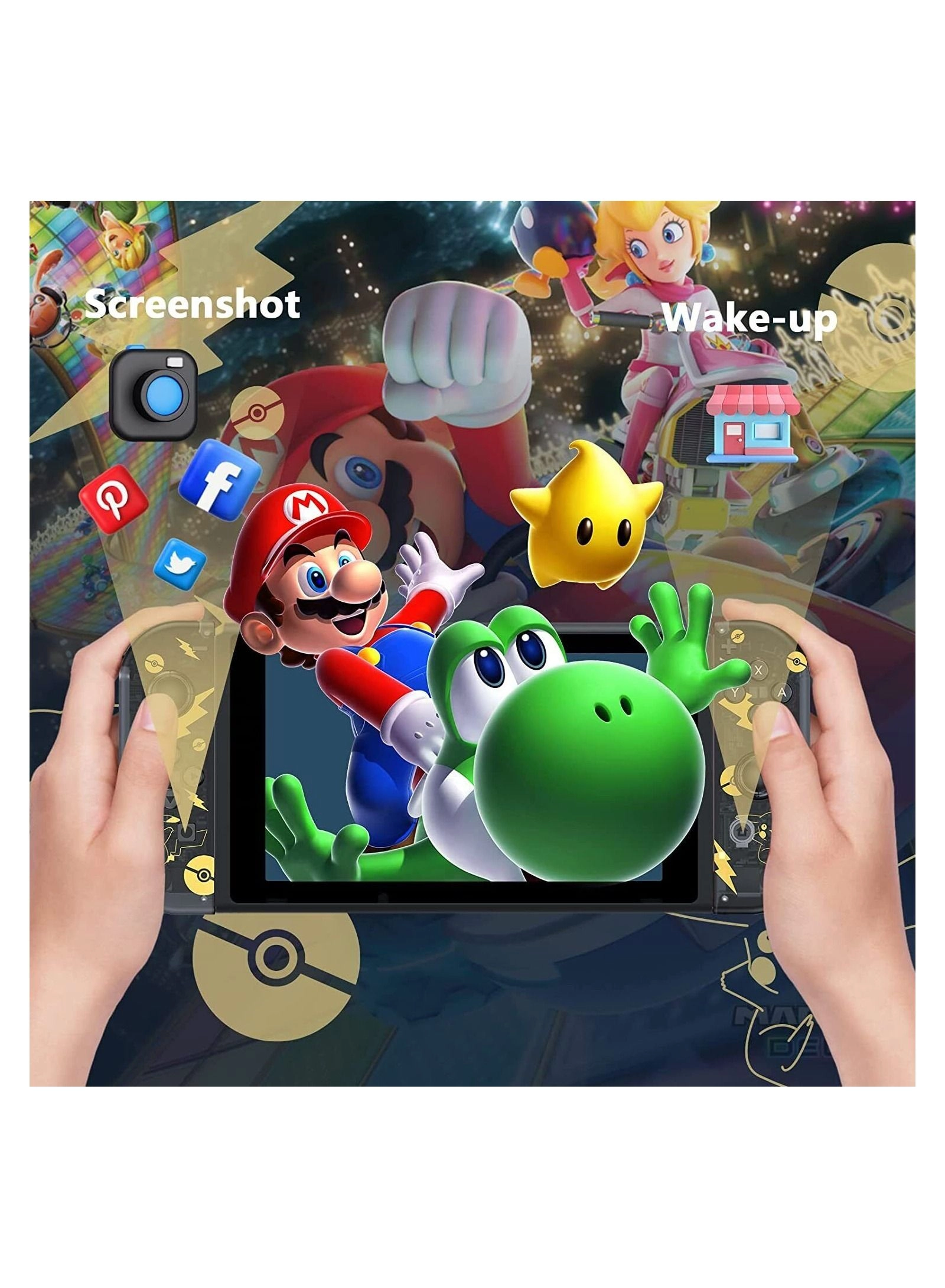 Pokemon Joy Con - Design-A Nintendo Switch