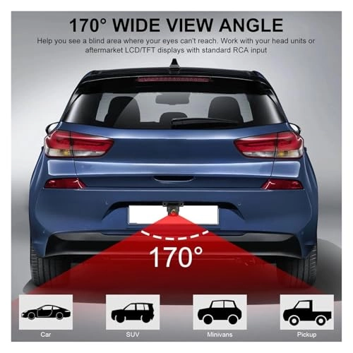 Rear View Camera - Starlight night vision CVBS RCA Connector 756(H)×720(V) Pixel