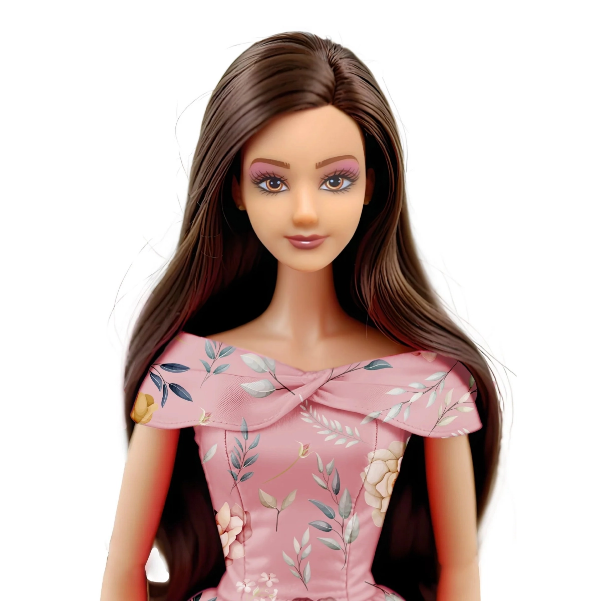 Collection Doll - Girl Elegant Gown Pink Ages 3+