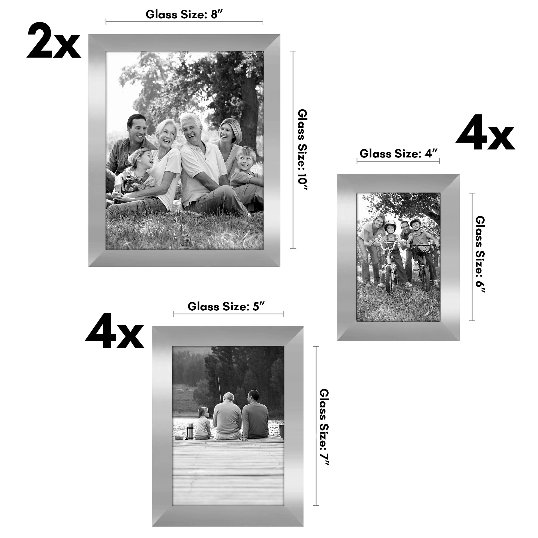 Set of 10 Picture Frames