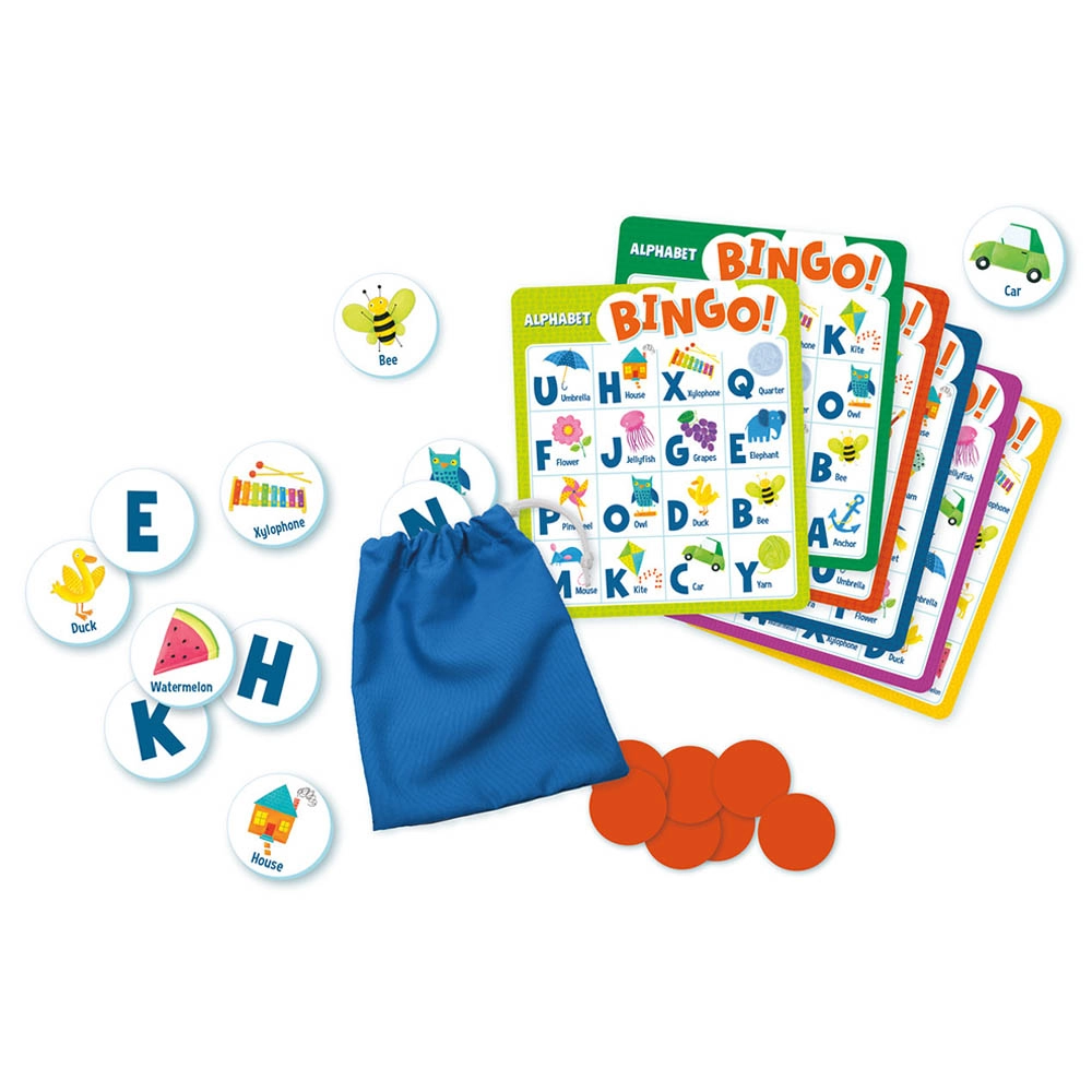 Alphabet Bingo - 4 years and up 105 pieces