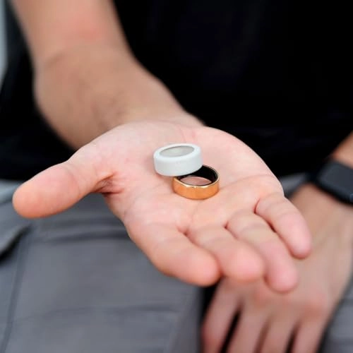 Smart Ring Protector - M for 6/7/8/9 Silicone Black