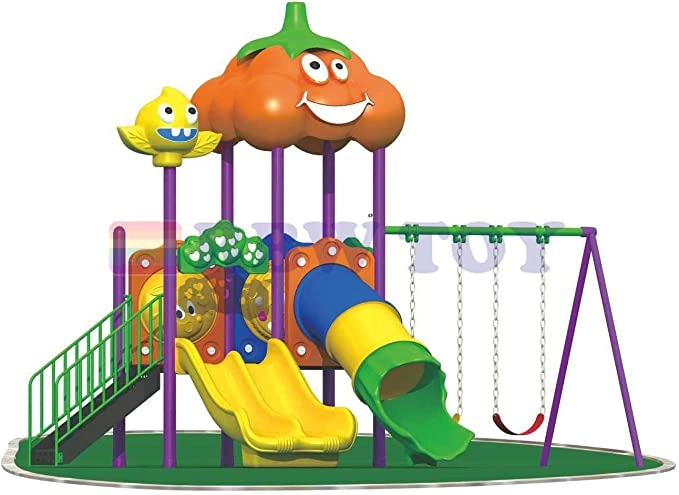 Rainbow Toys RW-12004 - Outdoor Children Playground Set 4.5 * 2.8 * 3 Meter