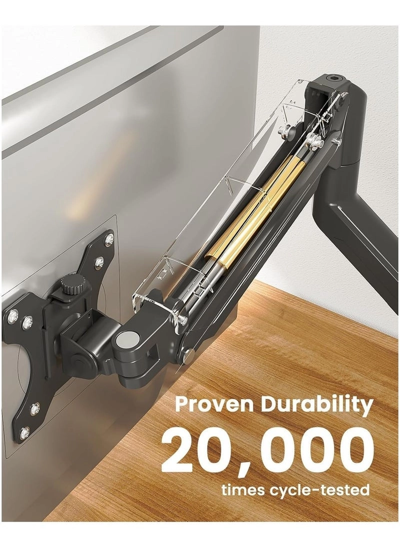 Single Monitor Arm - Single 13-32 Inch VESA 75x75/100x100mm