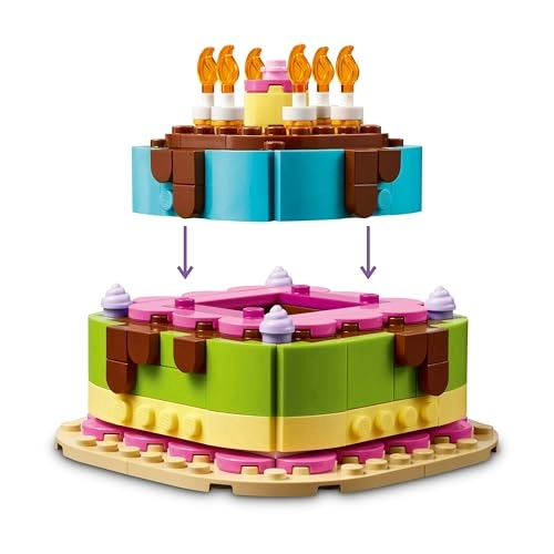 Iconic Birthday Party Cake (40815) - 10 Candles Kids' Crafts Kit