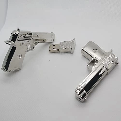 USB Flash Drive Metal Gun Toy - USB 2.0 USB-A 16GB